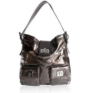 Kooba Parker Patent Leather Handbag